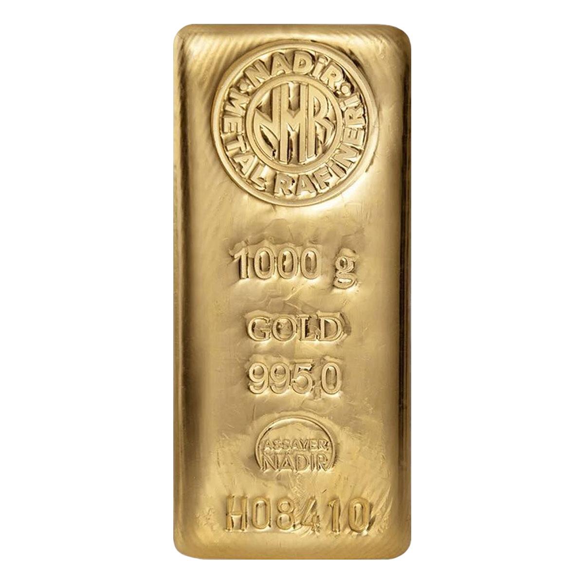 1 Kg Külçe Altın 